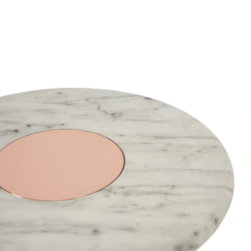 PLANET - Round MDF coffee table by Crearte Collections - view 3